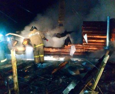 В Смоленской области за сутки в пожаре погибли два человека