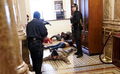 В ходе беспорядков в Вашингтоне задержано более пятидесяти человек