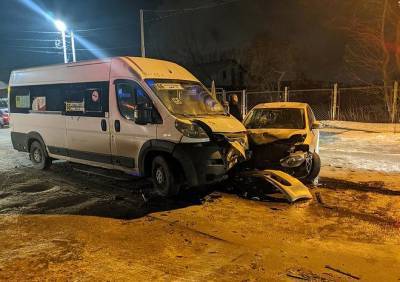 Стало известно о пострадавших в ДТП с маршруткой на окраине Рязани