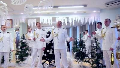 ВМС Украины поздравили страну с Рождеством «Щедриком» (видео)