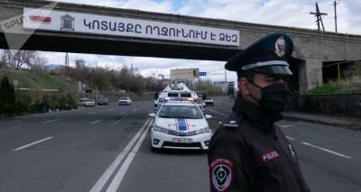 Полиция Армении выявила 30 случаев вождения в нетрезвом виде за 6 января
