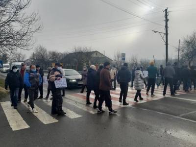 Жители Харьковской области устроили протест против повышения цен на газ