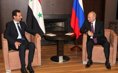 Путин рассказал о своем прошлогоднем визите в Дамаск