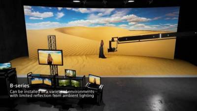 Sony презентовала дисплеи, которые заменят зелёные экраны при съёмках фильмов
