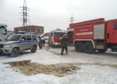 Пожар в ангаре в Одинцове потушен