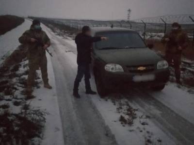 Украинские пограничники с помощью тепловизора поймали на границе нелегала из России