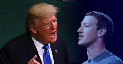 Цукерберг заблокировал Трампа в Facebook и Instagram до конца президентского срока