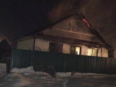 Страшный пожар унес жизни двух жителей Башкирии
