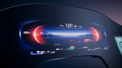 Mercedes-Benz представил 56-дюймовый «гиперэкран» для электромобилей