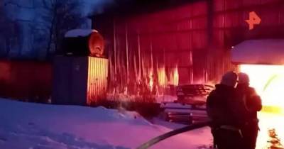 Прокуратура начала проверку в связи с пожаром на фабрике в Подмосковье