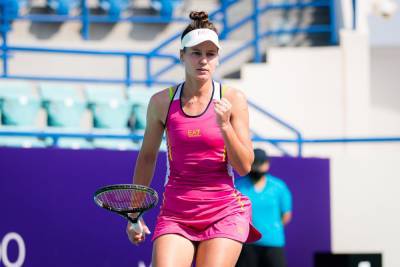 Кудерметова легко преодолела второй круг турнира в Абу-Даби