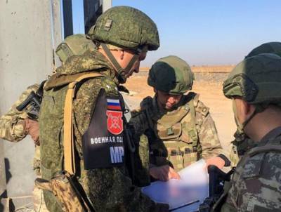 Российско-турецкий патруль провел в новом году первое патрулирование