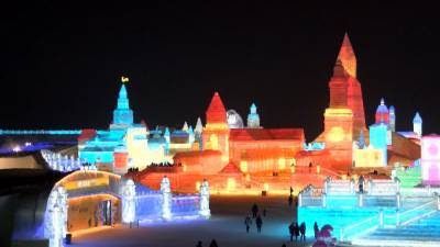 В Китае стартовал зимний фестиваль «Мир льда и снега».