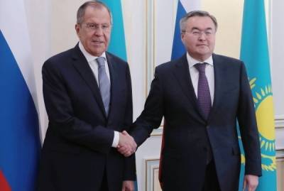 Глава МИДа Казахстана назвал дружбу с Россией надёжной базой для взаимодействия