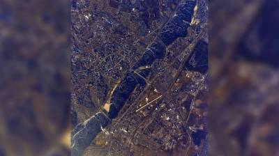Космонавт показал, как выглядит Воронеж с борта МКС