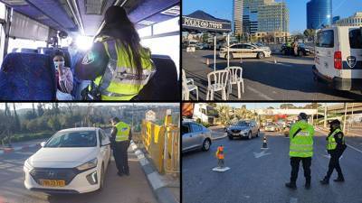 Карантин в Израиле: полиция ищет нарушителей в автобусах, израильтяне веселятся на виллах