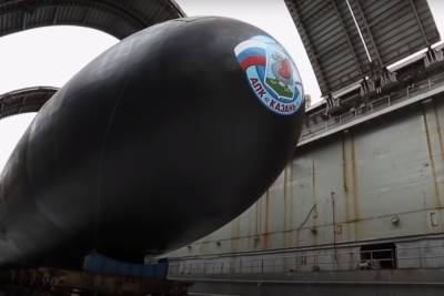 Новая подлодка Казань в ближайшие месяцы войдет в состав ВМФ РФ