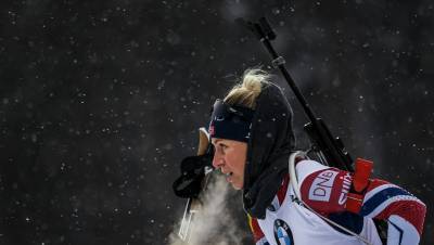 Норвежка Экхофф выиграла спринт на этапе Кубка мира в Оберхофе