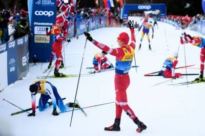Российский лыжник Большунов выиграл пятую подряд гонку на «Тур де Ски»
