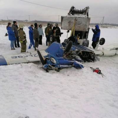 В Ленобласти рухнул легкомоторный самолет