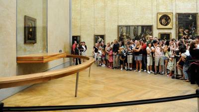 В 2020 году Лувр лишился 72% посетителей