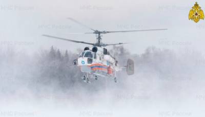 Санитарный вертолет вылетал к больному в Бежецк