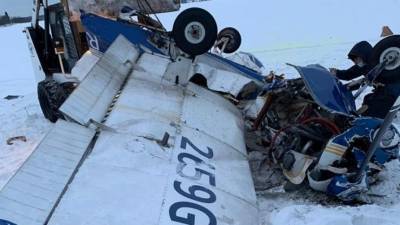СК возбудил уголовное дело по факту крушения самолета в Ленобласти