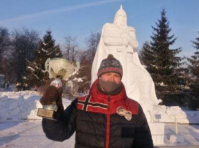 «Великий князь» из Смоленска победил во всероссийском фестивале снежных скульптур