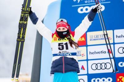 Юлия Ступак стала второй в общем зачете «Тур де Ски»