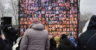 В Киеве заложили сквер памяти погибших в катастрофе самолета МАУ в Иране