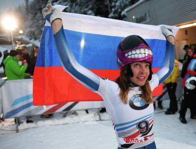 Россиянка Елена Никитина стала четырёхкратной чемпионкой Европы по скелетону