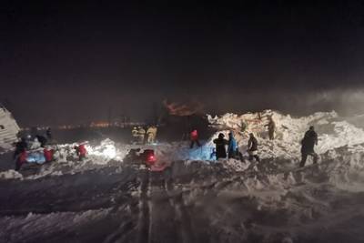 Появилась информация о выживших после схода лавины на курорте в Норильске