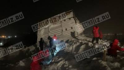 Видео спасения женщины, попавшей под лавину под Красноярском