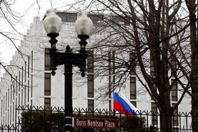 Посольство отреагировало на информацию о задержанном у Капитолия русскоговорящем