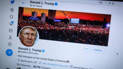 Трамп раскритиковал окончательную блокировку своего аккаунта в Twitter