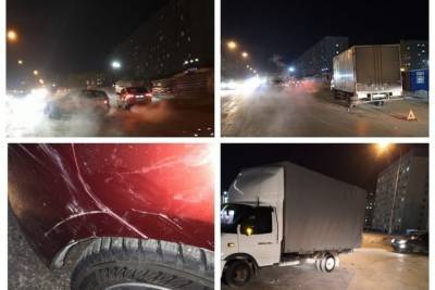 Камри-истребитель подбил вечером четыре машины в Новосибирске