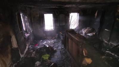Многодетная мать выжила при сильном пожаре в Воронежской области