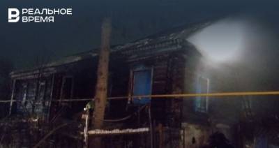 На пожаре в Верхнеуслонском районе РТ погибли два человека