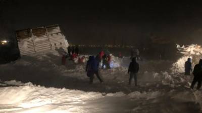 Под лавиной в Норильске погибли несколько человек