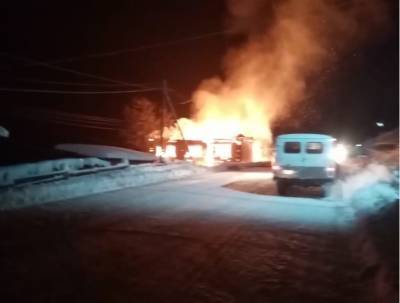 На пожаре в Турье погибли учительница и её сын - komiinform.ru - респ. Коми - район Княжпогостский