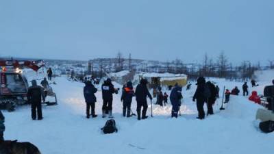 Спасатели, разбирающие завалы после схода лавины в Красноярском крае, обнаружили тело мужчины. Поисковые работы завершены.