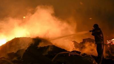Пожары стали причиной отключения электроэнергии на территории Абхазии
