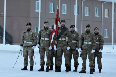 Датских солдат в Эстонии заменили англичане