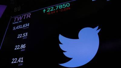 Акции Twitter на торгах упали почти на 4% после блокировки аккаунта Трампа