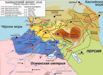 Решающая роль Германии в потере Грузией трети исторических земель в 1918 г.