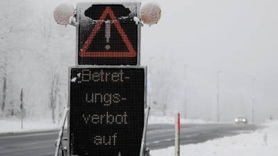 Запрет выходного дня: немецкие горнолыжные курорты закрываются
