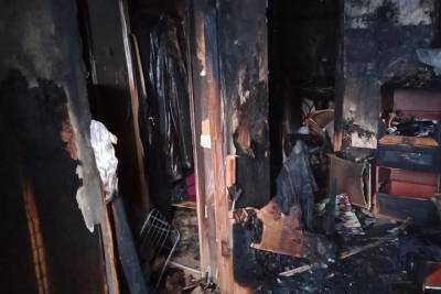 В Удмуртии собирают помощь семье Пешковых, у которых сгорело все имущество