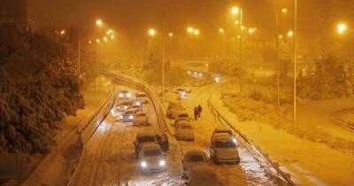 Хаос в Мадриде: Испанию накрыли рекордные снегопады и морозы (ФОТО, ВИДЕО)