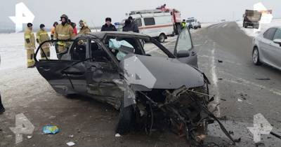Девять человек пострадали в ДТП с иномарками в Башкирии