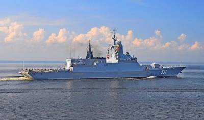 Корабли Балтийского флота вошли в порт Тартус в Сирии